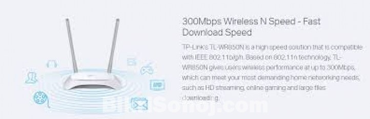 Tp-link TL-WR850N 300Mbps Wireless N Speed Router